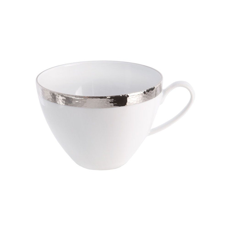 Smith Porcelain Teacup, Platinum