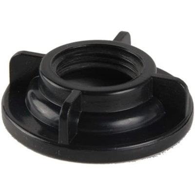 Écrous à oreilles en plastique pour robinet de lavabo, 1/2 pouce IPS, paquet de 10, noir