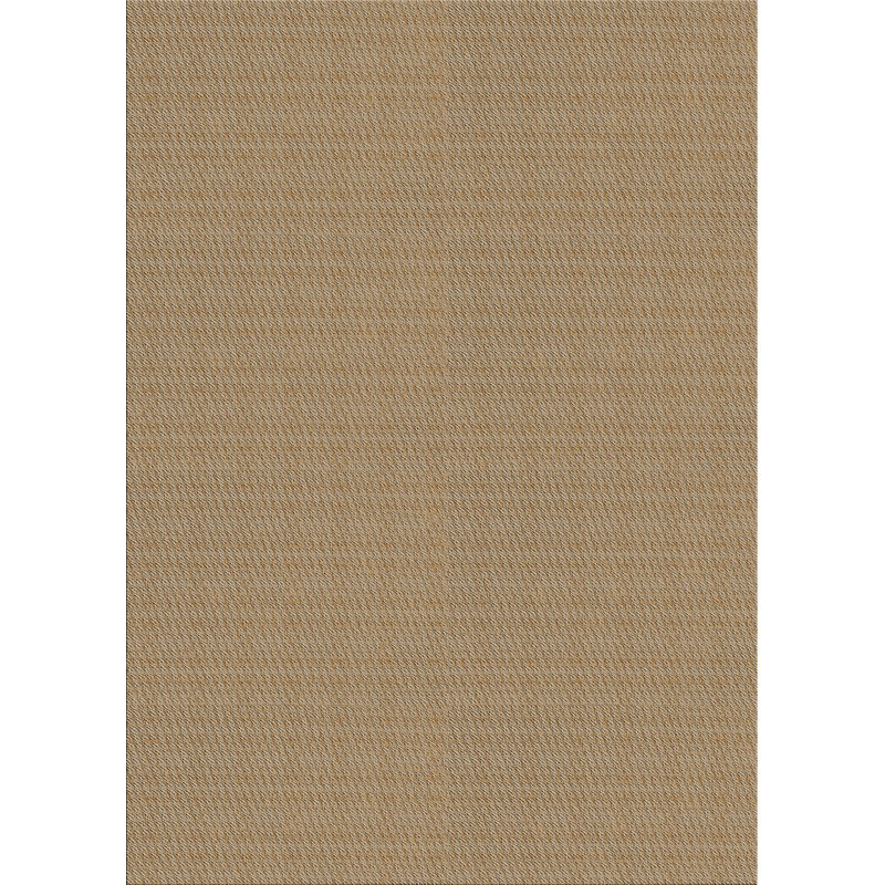 Tapis brun tissé à la machine, Rond 3 pi