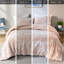 Pink Comforter With Cozy Reverse And Crushed Velvet Texture Luxury Reversible