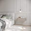 63cm W Metal Bedside Table-389770382
