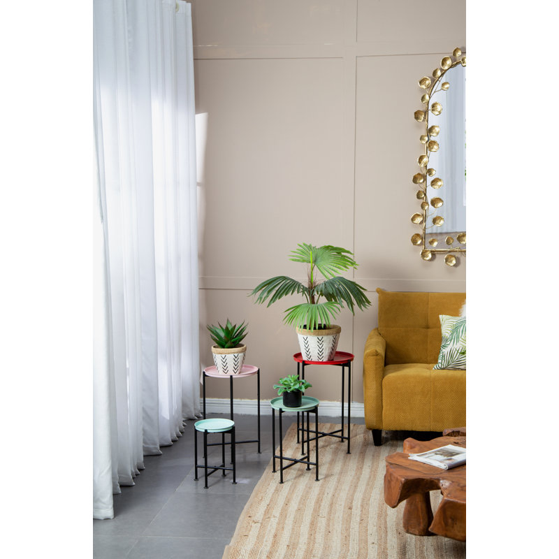 Ensemble de 4 supports à plantes gigognes