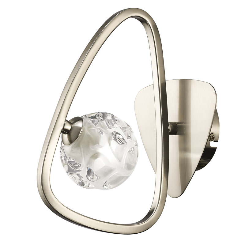 Walbridge Chrome Armed Sconce