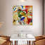 Peinture Isaias avec centre vert-109201351