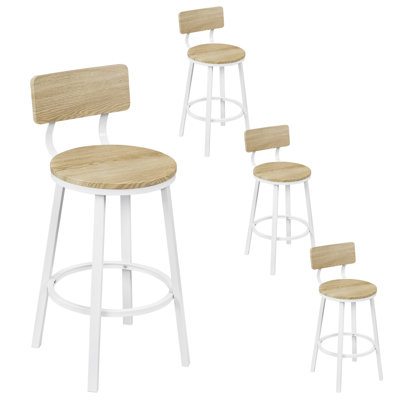 Annik Counter Stool with Metal Frame