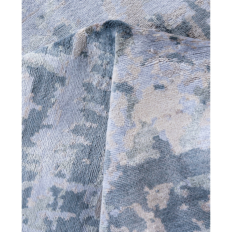 Overdyed One-of-a-Kind 8' 1" X 10' 2" Hand Knotted Area Rug