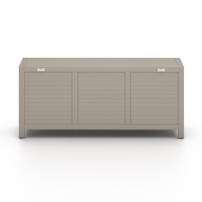 Sonoma 70'' W Solid Wood Sideboard, Weathered Gray