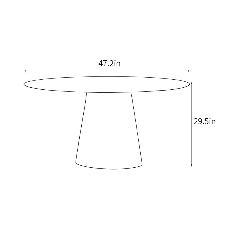 Beraun, 29.5"H x 47.2"L x 47.2"W