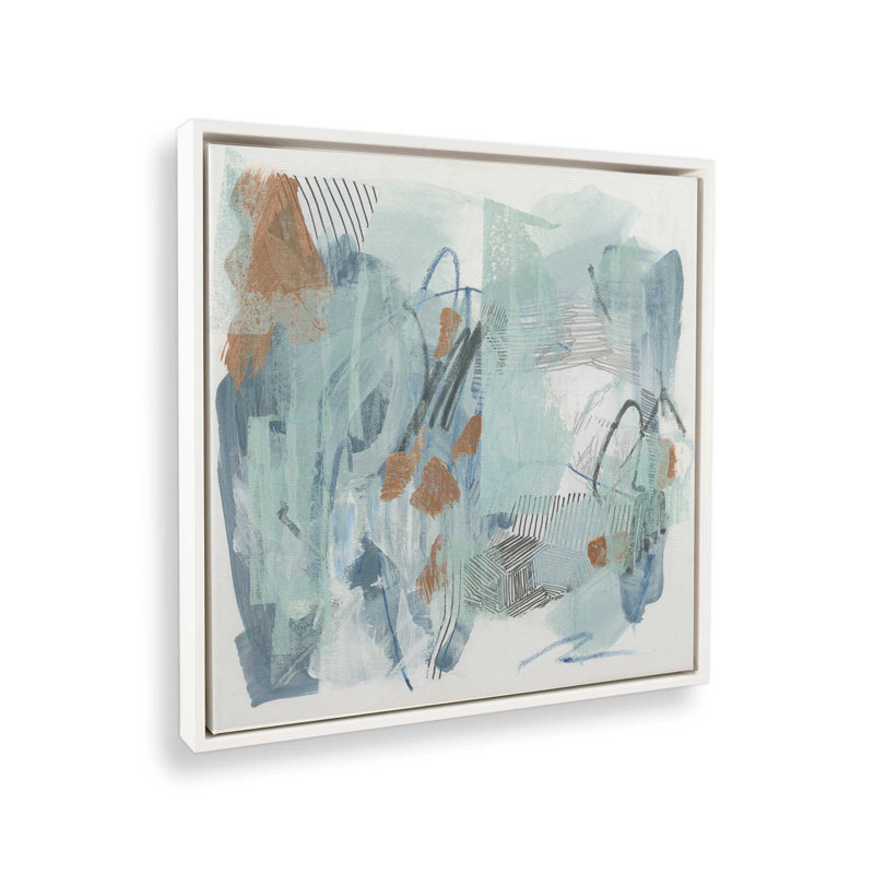 «Llueve el Martes I» par June Erica Vess, reproduction d'art sur toile, H 30 po x l 30 po, White