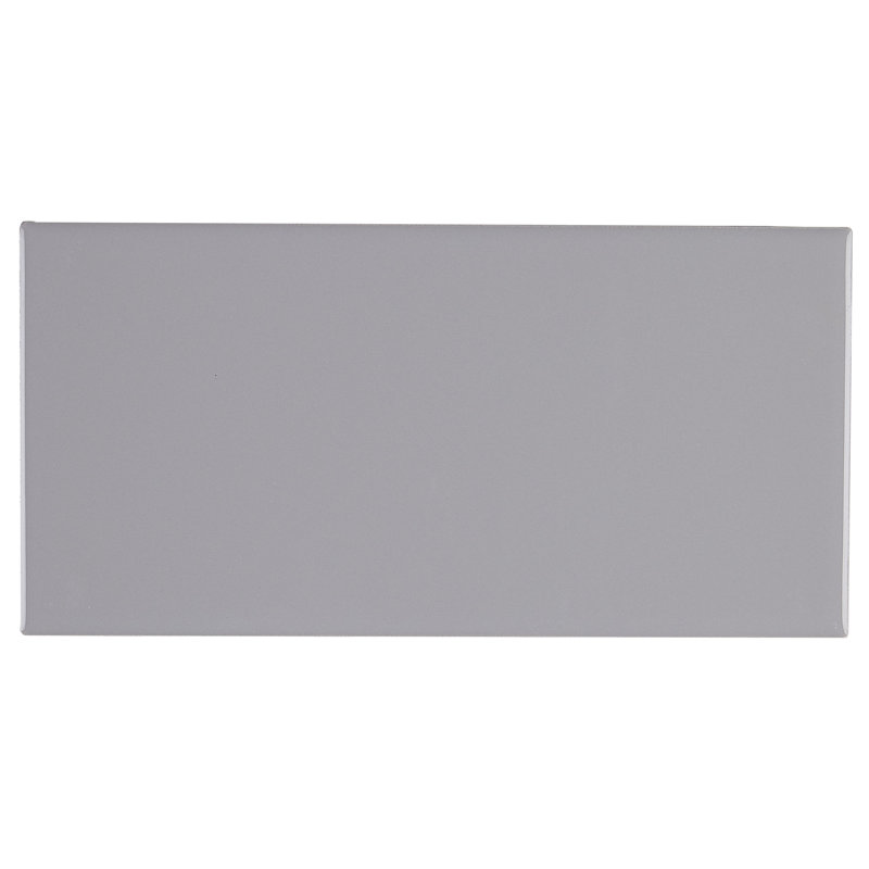 Carrelage de métro en céramique 4 po x 8 po Berkeley, Gris désert