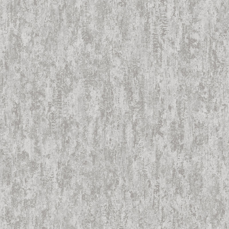 Rouleau de papier peint métallique L 33 pi x l 20,8 po Fieldsmoor, gris
