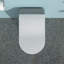 Toilette intelligente avec bidet intégré, ouverture et fermeture automatiques, siège chauffant allongé, capteur de pied encastré, affichage DEL, lavage à l'eau chaude, sécheuse, veilleuse