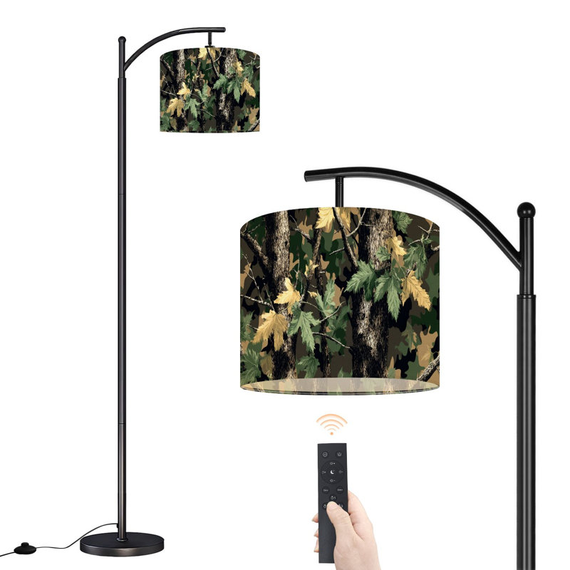 Lampe sur pied avec abat-jour réglable Arc