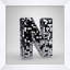 Disco Letter N Print by Mat Sanders