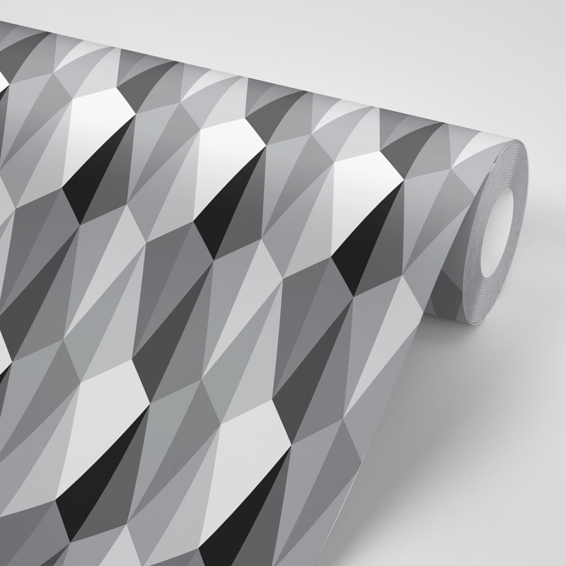 Ting Ting 10' L x 25" W Peel and Stick Wallpaper Roll