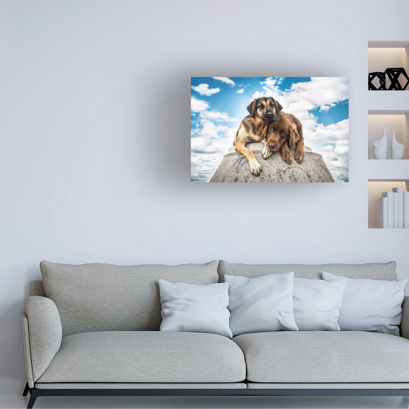 Art sur toile Natalie Grosse Buddies, H 30 po x l 47 po