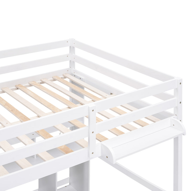 Loft Bed With Multi-Storage Desk