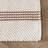 Sorrento  Handwoven Performance Stripe Ivory Fabric Rug-113457290
