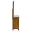 Ensemble de chambre avec lit-bateau, commode et miroir Oconee-104950124-125310589-129460331