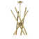 Swanner 10 - Light Dimmable Modern Linear Chandelier