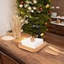 Porte-serviettes de table, élégant carré en bois pour distributeur de table avec accoudoirs lestés, parfait pour la cuisine, le bureau, le restaurant, la décoration intérieure, le café et l'extérieur, cadeau de réchauffement.-341810582