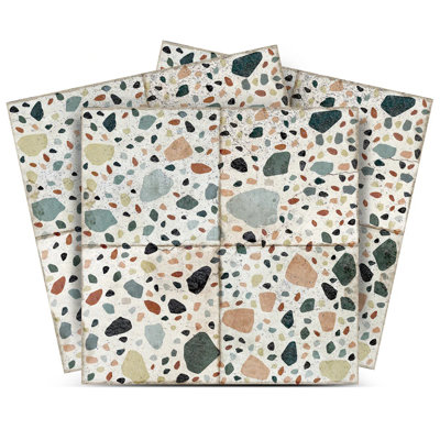 Carreau de mosaïque auto-adhésif en vinyle l 8 po x L 8 po