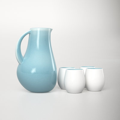 Borgen 72oz. Stoneware Pitcher