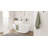 Badeloft 58.2" x 28.7" Freestanding Soaking Stone Resin Bathtub with Overflow and Drain BW-01-S-M in Matte White-71526181