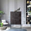 Hand-Carved Simple Accent Cabinet Accent Cabinet