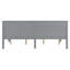 Lit de jour double, gris