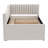 Upholstered Daybed With Trundle And Three Drawers-986971197-986971195