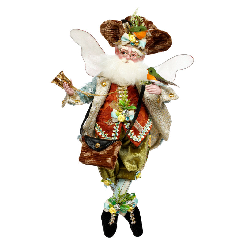 Bird Watcher Fairy, Medium - 15.5 Inches
