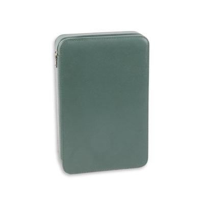 Watch and Sunglass Travel Case in Hunter Green