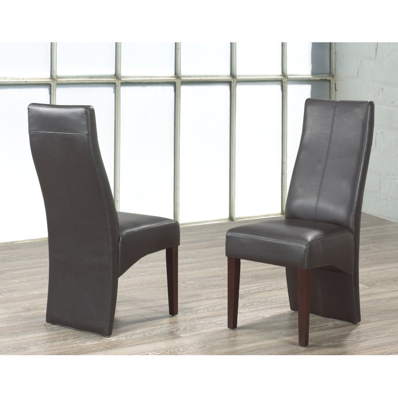 Chaise de salle à manger Wadkins, Espresso
