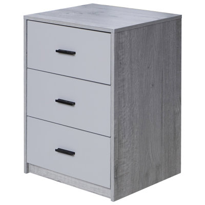 Diakite 40cm W Manufactured Wood Bedside Table
