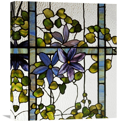 " Detail Of A Clematis " by Tiffany Studios