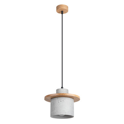 1 - Light Satin Black Pendant
