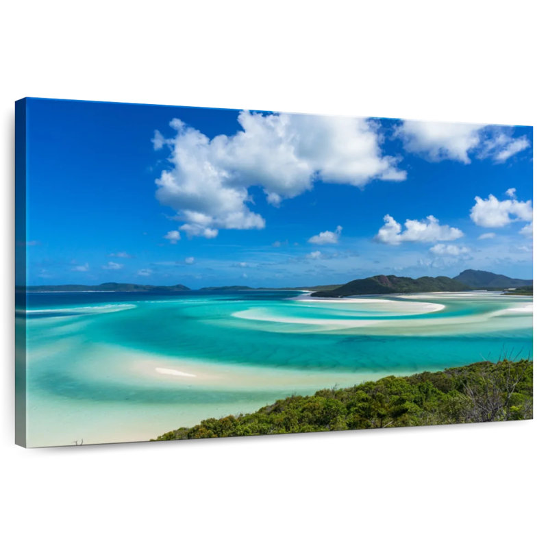 Ravi Whitsunday Island Beach, H 24 po x l 36 po