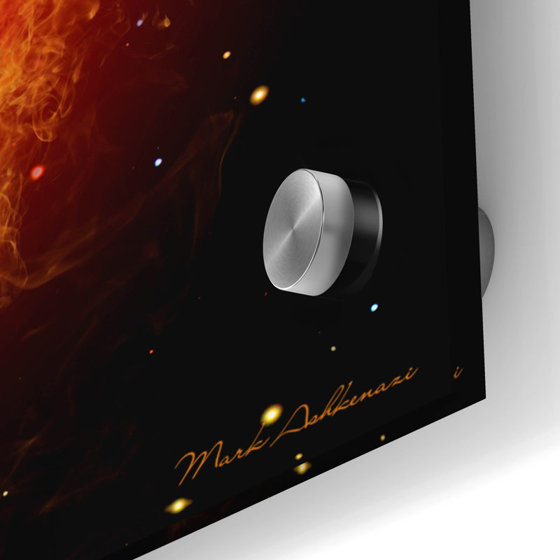 «Horse On Fire» par Mark Ashkenazi, H 24 po x l 24 po x P 0,2 po