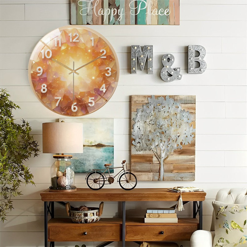 Horloge murale 12 po