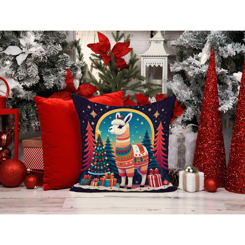  Coussin décoratif intérieur / extérieur en polyester Autre / Sans motif, 14 po x 14 po