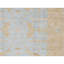 Tapis beige et bleu noué à la main de haute qualité