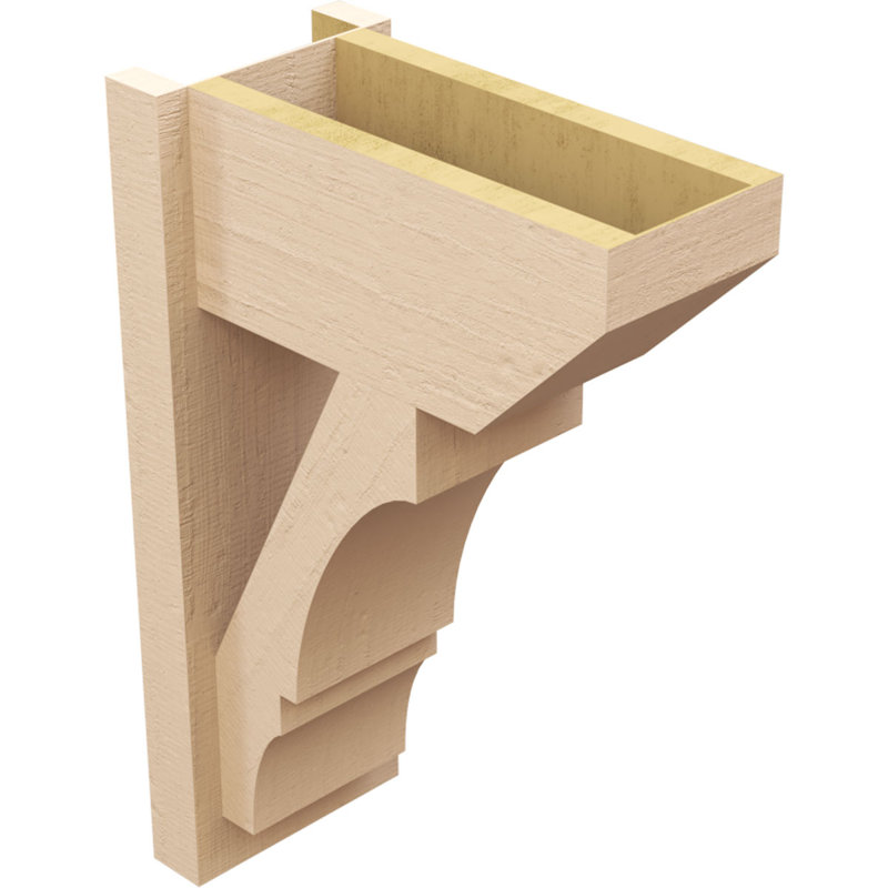 Bois de cèdre brut Balboa Slat, H 24 po x l 8 po x P 16 po