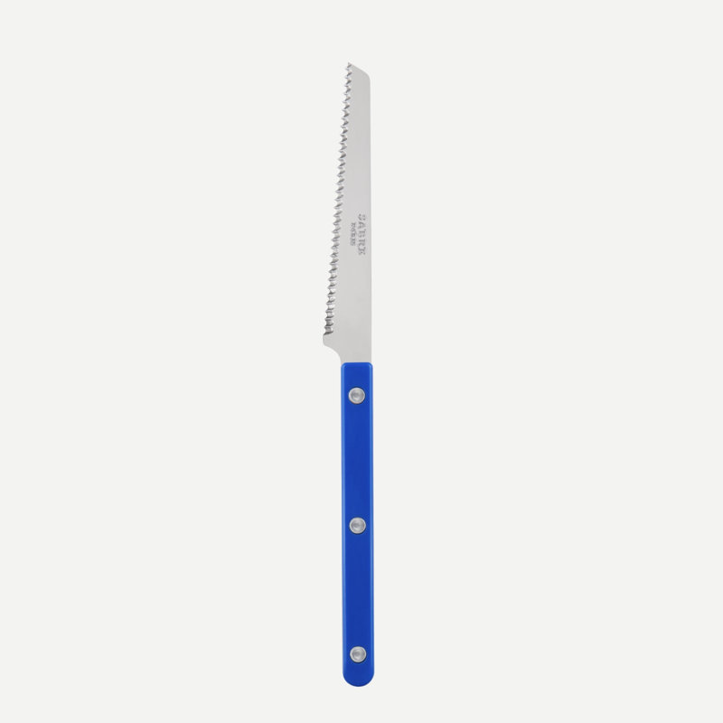 Bistrot Solid 4'' L Tomato Knife, Lapis Blue