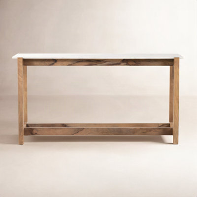 Nyles Scout Bar Table-Auburn Mango-Counter