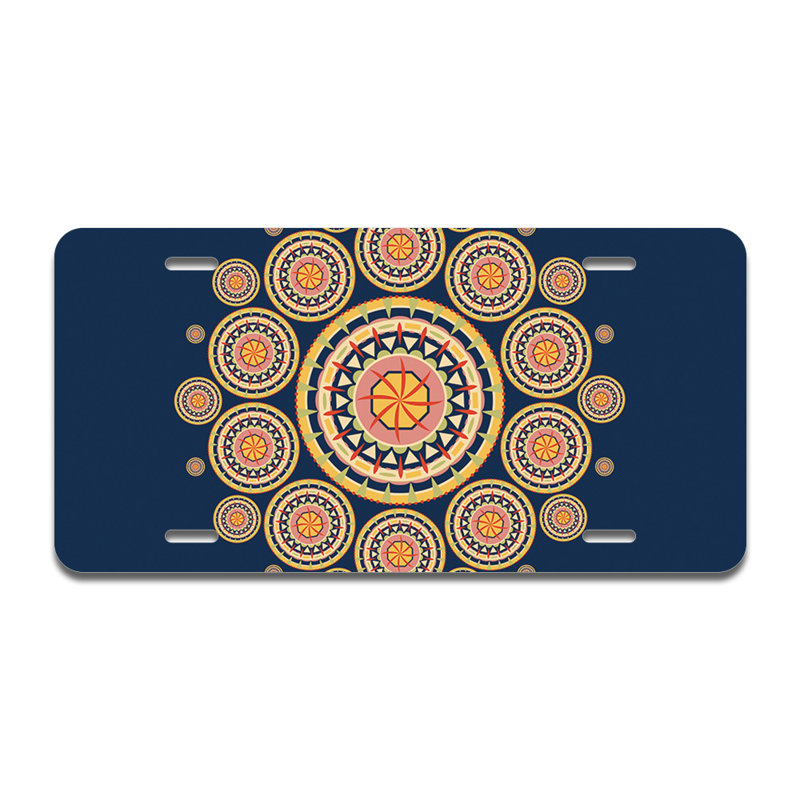 Cadre en aluminium Summer Mandala