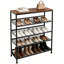 Rangement à chaussures en métal 12 paires