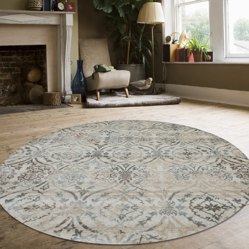 Indoor Rug, Round 5'3"