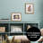 Picture Frame with Mat - Gold Frame - Faux Bamboo Design - Easel Stand and Shatter Resistant Glass-108531090