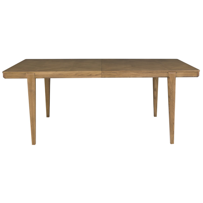 Maxwell Solid Oak Dining Table, Sunlit Oak